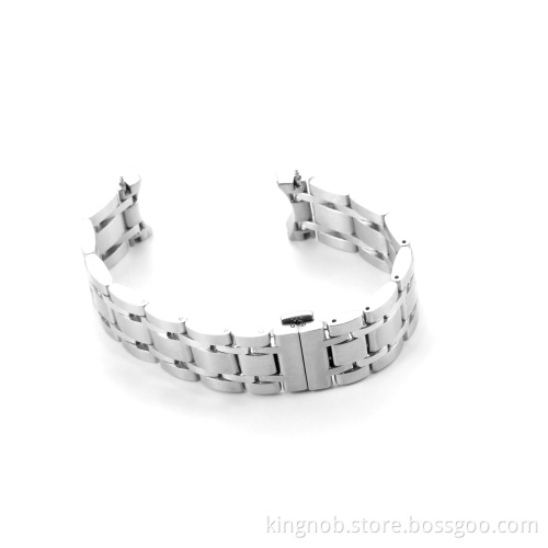 18mm 22mm 23mm 24mm Stainless Steel Watch Band Strap Flat Straight End Bracelet For TO COUTURIER T035